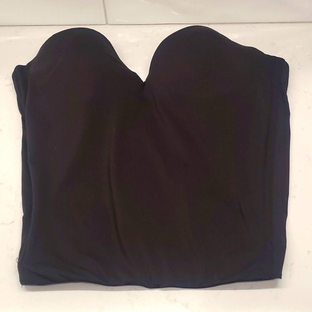 Fashion Forms strapless bra black sz 36D